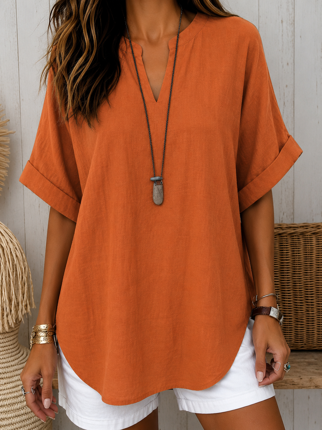 Orange / 5XL